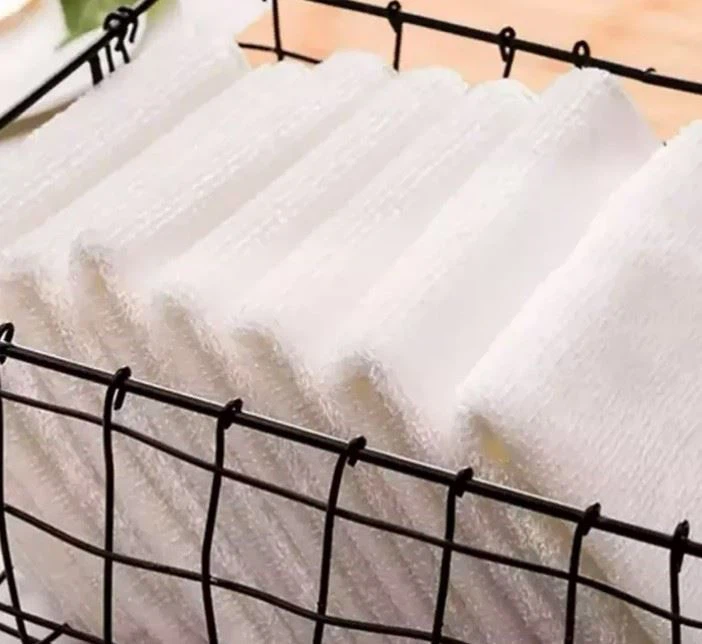 White Microfiber Cleaning Cloths