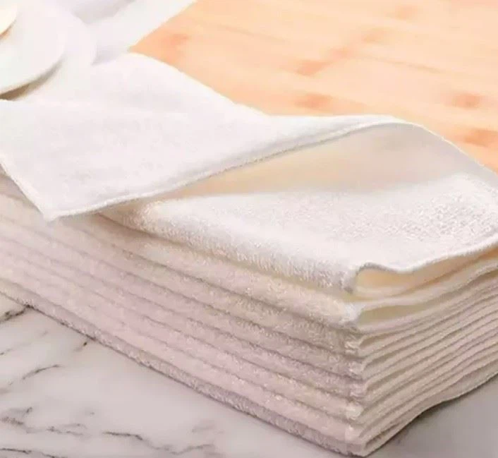White Microfiber Cleaning Cloths