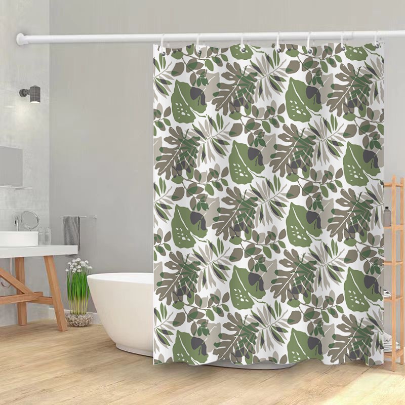 Polyester shower curtain pattern Polyester shower curtain pattern