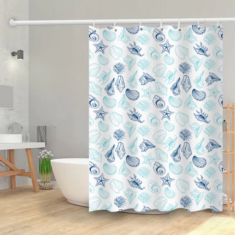 Polyester shower curtain pattern Polyester shower curtain pattern